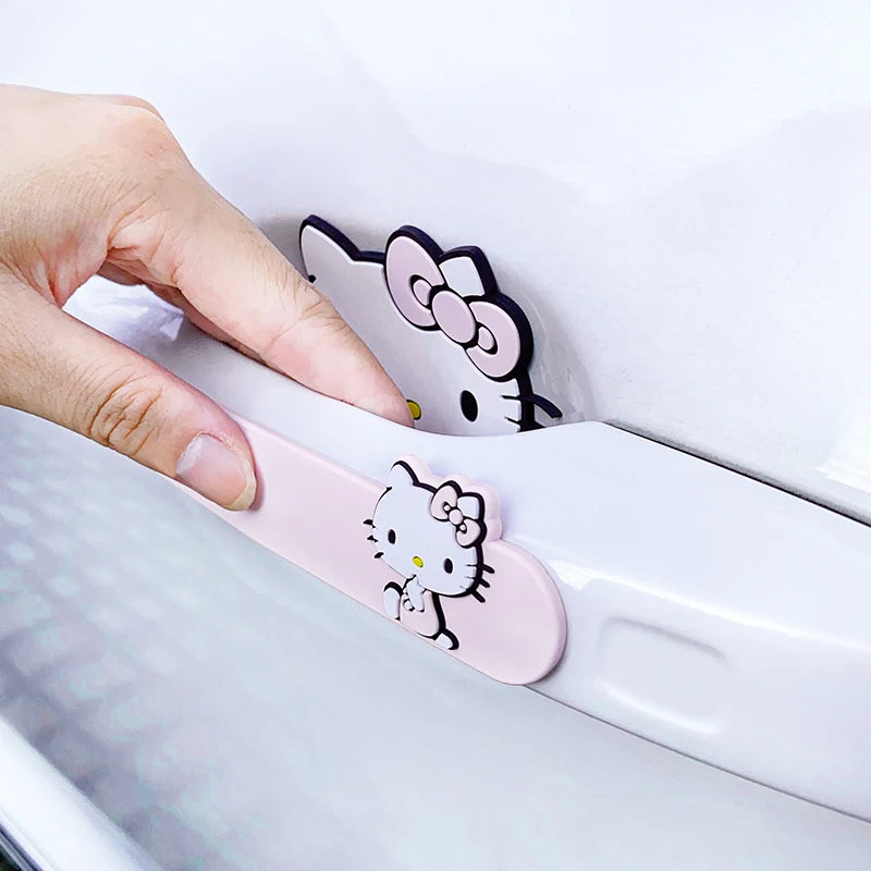 Kawaii Car Protector! Sanrio Anti-Scratch Strip with Hello Kitty
